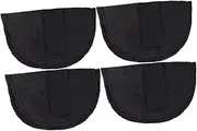 jojofuny 2Pairs Thick Sponge Shoulder Pads for Women Comfortable Clothing Accessory for Blazers and Suits Durable and Breathable Shoulder Support for Everyday Use