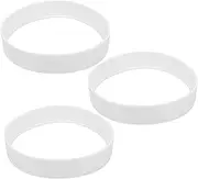 PAMINGONO Thickened Golf Hole Cup Rings 3 Pack Putting Cup Ring for Golf Training Anti-wear Anti-Break Enhance Visibility Random