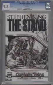 STAND: CAPTAIN TRIPS #3 - CGC 9.8 - BERMEJO SKETCH VARIANT COVER - STEPHEN KING