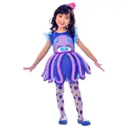 Octopus Costume Girls 3-4 Years