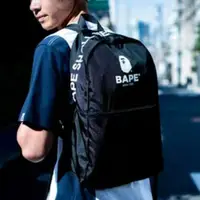 在飛比找蝦皮購物優惠-BAPE 猿人 APE 後背包 嘻哈 饒舌 日本雜誌贈品