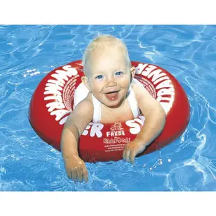 德國FREDS SWIMTRAINER Classic學習游泳圈/幼兒泳圈-紅(0-4歲)【麗兒采家】