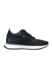 Boss Hugo Boss Panelled Mesh Lace-Up Sneakers 44,45,46,39,40,42,43 Black