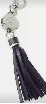 NEW CHARRIOL GENEVE TASSEL PURPEL TASSEL KEY CHAIN BAG CHARM