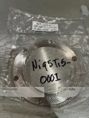 Sputtering Target, Ni95Ti5 wt %, approximately 3"x.25"w/ 4" copper backing plate