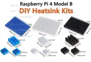 4pcs/set DIY Raspberry Pi Heatsink Kit Cooler for Raspberry Pi 4 Model B