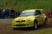 Per Gunnar Andersson SWE debuts the new Suzuki Swift JWRC 2005 WRC Old Photo