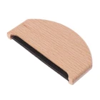 Wooden Fabric Cashmere Sweater Lint Remover Trimmer Shaver Manual Portable Comb