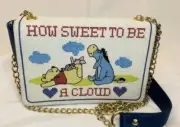 How Sweet To Be A Cloud Disney Loungefly Purse- Pooh, Piglet, and Eeyore - RARE