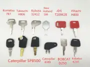 12key For Takeuchi Kubota Hitachi Caterpillar Bobcat Kobelco Equipment Excavator