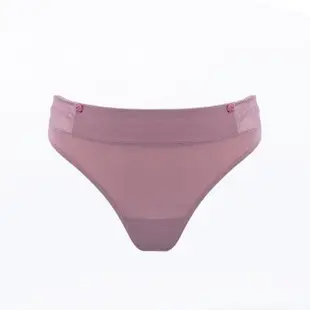 【Swear 思薇爾】PANS BRA GEMMA362系列性感丁字褲(黑色/藕紫色)
