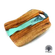 Mike Alachua Wild Spalted Oak Hybrid Serving Charcuterie Board Hand Made USA