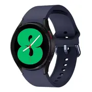 Catzon 20mm Silicone Watch Strap For Samsung Galaxy Watch 4 Watch Series-MidnightBlue