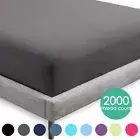 2000TC Cozy Deep Wall Fitted Sheet 100% Microfibre Queen Double King Single NEW