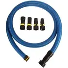 Cen-Tec Vacuum Hose 10' For Shop Vacs W/ Multi-Brand Power Tool Adapter Set