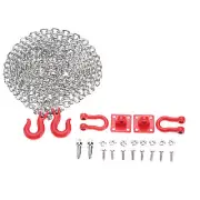 RC 1/10 Scale Alloy Hitch Tow Shackles Hooks Set For RC Model Car Crawler E EJ