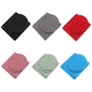 4pcs Silicone Honeycomb Heat Resistant Mats Table Cup Pot Coasters Home Kitchen