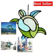 6.6" Handmade Sea Turtle Suncatcher - Charming Gift for Parents and Friends