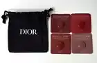2 Dior Rouge Iconic Lipstick sample sets Nude Look Fahrenheit Icone Satin