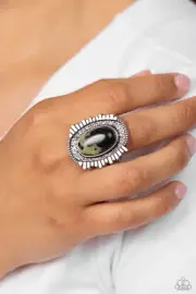 Paparazzi: Terrazzo Trendsetter - Green Ring