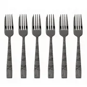 Sambonet Jungle Abstract Foliage Cake Forks, Set of 6