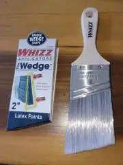 WHIZZ 21020s WEDGE POLYESTER SHORTY 2" PAINT BRUSH