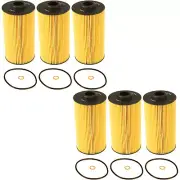 Bosch 72214WS Workshop Set of 6 Engine Oil Filters For BMW E31 E38 E39 E52 E53