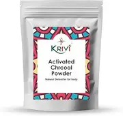 [KRIVI HERBALS] Activated Charcoal Powder 100g(3.5 oz) Activated Charcoal For Facial Mask Skin Care
