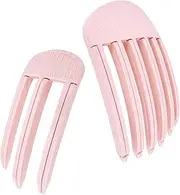 Wind Shaping Comb Set, Wind Shaping Styling Comb with 3 and 6 Prong Combs, Easy Tool for Fluffy Ponies, Styling Curls and Bangs for Men and Women