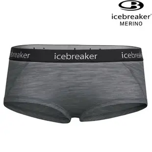 Icebreaker 四角內褲/羊毛內褲/排汗內褲/登山內褲/美麗諾羊毛 Sprite BF150 女款 103023 013灰