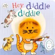 FINGER PUPPET BOOK "HEY DIDDLE" CHUNKY BY LITTLE LEARNERS