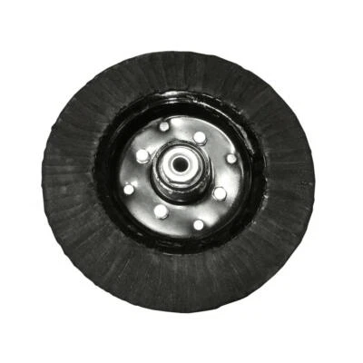 Rotary Cutter Tail Wheel 4 x 15- 4 Bolt w/ Cast Greaseable Hub Fits 3/4" Axle