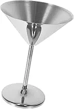TIDTALEO Stainless Steel Cocktail Goblet Elegant Wine for Parties Bars Home Use Versatile Drinkware for Wine Juice Cocktails Beverages for Celebrations