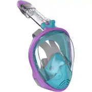 NEW Complete G2Rise GBSN01 Purple/ Blue Snorkel Face Mask XS Go Pro Mount