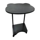End Table Creative Simple Stable with Rollers Bedside Desk Accent Desk for Cabin