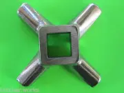 #12 S/Steel Meat Grinder Knife blade cutter for Hobart Cabelas Universal