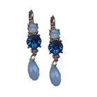 Mariana Earrings Glamorous Capri Blue, Light Rose & Air Blue Opal Austrian Cr...