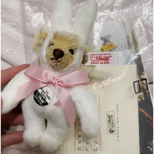 絕版 德國🇩🇪Steiff 限量 白標 金耳釦 日本限定 羊毛海 兔寶寶 泰迪熊 收藏