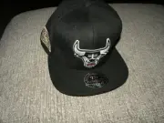 Chicago Bulls Mitchell & Ness Hardwood Class Size 7.5 Snap Back Hat Ball Cap New