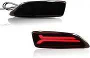rear lights For TOYOTA For COROLLA 2011-2013 LED Car Lights Rear Bumper Reflector Light Car Accessories LED Brake Signal Lamp(002)