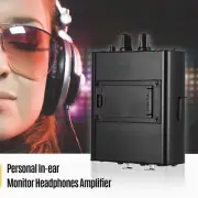 Personal In-ear Monitor Headphones Amplifier Switchable Stereo/Mono 2CH P5T6