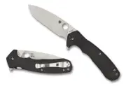Spyderco Knives Amalgam Compression Lock Carbon Fiber G-10 S30V Steel C234CFP