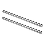 2 Pcs Round Rod 12mm Diameter 200mm Length HSS Lathe Bar Stock DIY Craft Tool