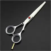 Hair Cutting Shears 5.5 Inch, Professional Barber Scissors & Thinning Shears for Men, Women, and Pets – omic Design for Salon & Home Use, Sharp & Lightweight