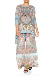 SILK FRONT BOXY KNIT BLANCHES BLESSING