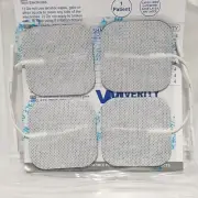 20 Electrode Pads for TENS Machine Massager Soft CLOTH CIRCULATION Unit NEW