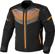 Macna Orcano 2.0, textile jacket , color: Black/Grey/Orange , size: M
