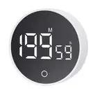 Magnetic Countdown Clock Kitchen Timer Manual Digital Timer Stand Desk8486