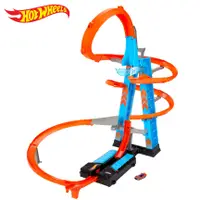 在飛比找蝦皮商城優惠-Mattel 風火輪天空撞擊遊戲塔 Hot Wheels 風