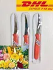 [3 Pcs]Carving Knife Kiwi Stainless Kitchen ARrt Craft Fruit Vegetable Delicate